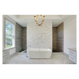 Merrick - Traditional - Bathroom - Houston - by Ashwood Designs and ...