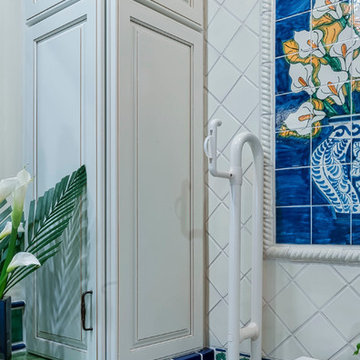 Mexican Inspired Accessible Bath