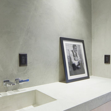 Miami Brickell Condominium Bathroom Vanity and Walls