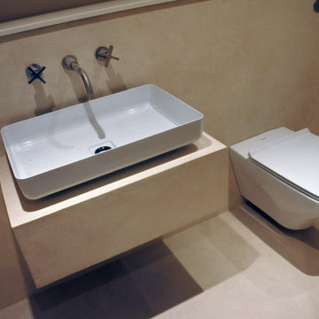 Microcement Bathroom - Mayfair, London