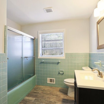 Mid Century Bathroom Historic Collier Heights Home
