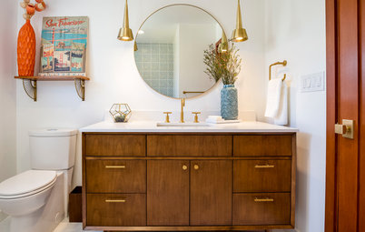 Room of the Day: Bathroom With Midcentury Modern Flair