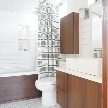 Mid-Century Bathroom Renovation