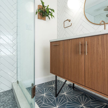 Mid Century Bathroom