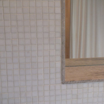 Mid Century Home Hall Bathroom