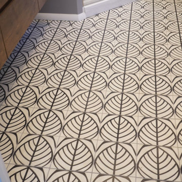 Mid-Century Inspired Bathroomba