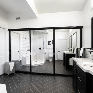 Mid Century Modern Bath Remodel - Rossmoor, CA