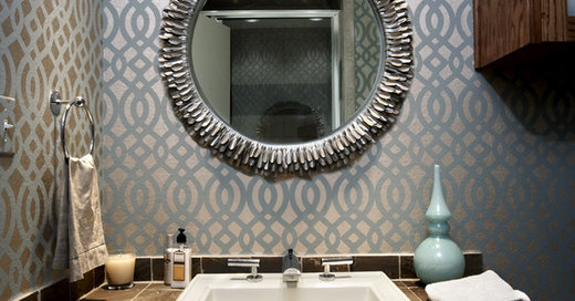 Expert Talk: Wallpaper Gains Steam in the Bathroom