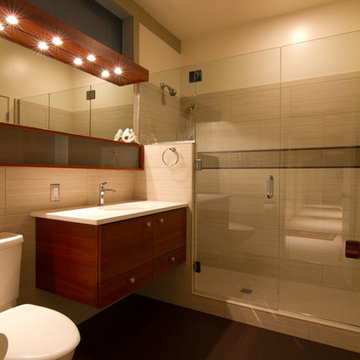 Mid century modern bathroom
