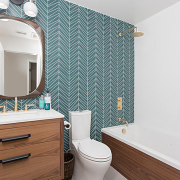 Mid-Century Modern Bathroom | La Jolla