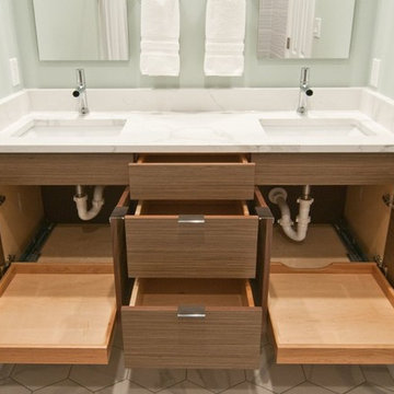 Mid-Century Modern Bathroom Remodel