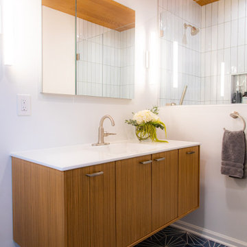 Mid-Century Modern Master Bath