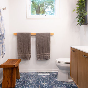 Mid-Century Modern Master Bath