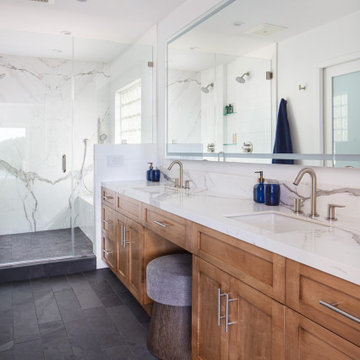 Mid century modern meets Transitional design in La Canada Flintridge