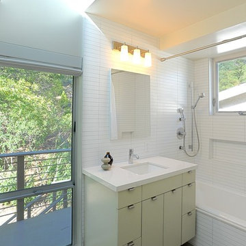 Mid Century Modern Remodel Bath