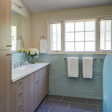 Midcentury Atomic Ranch Kitchen and Bath Remodel