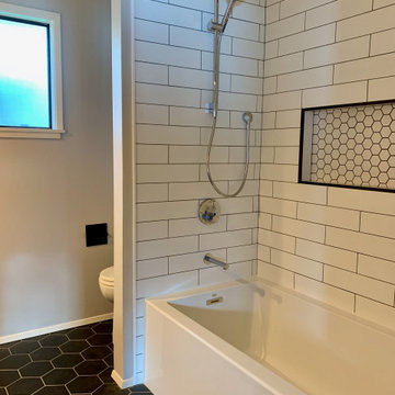 Midcentury Modern Bathroom Facelift