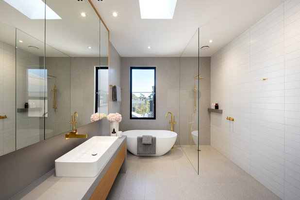 Contemporary Bathroom by Karl Degering & Associates