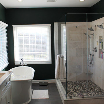 Middletown Maryland master bathroom remodel