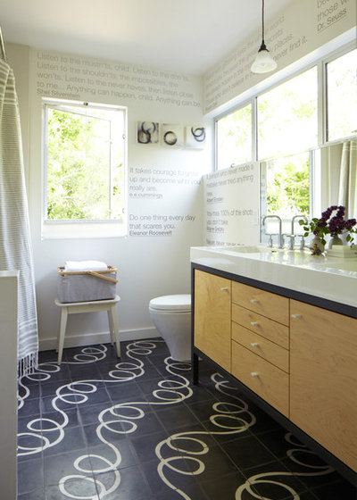 Contemporary Bathroom by Dehn Bloom Design