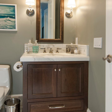 Mill Valley Traditional Hall Bath