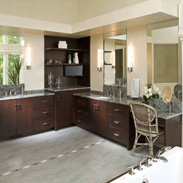 Mineral Hued Master Bath