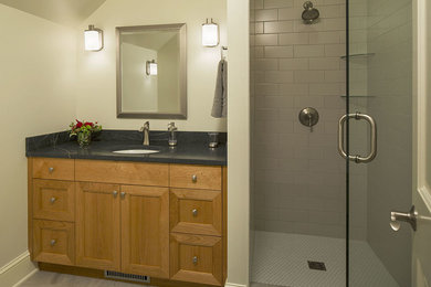 Bathroom - eclectic bathroom idea in Minneapolis