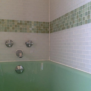 Mint Green Bathroom Remodel