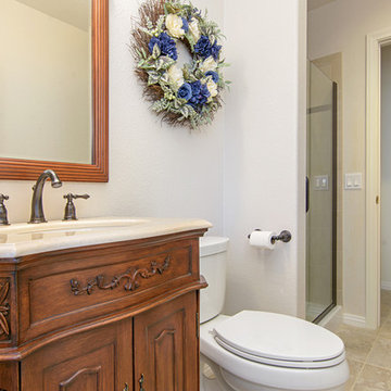 Rustic Mira Mesa Bathroom Remodel