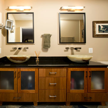 Mission Style Master Bath in Vienna, VA