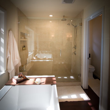Mocha Marble Bathroom
