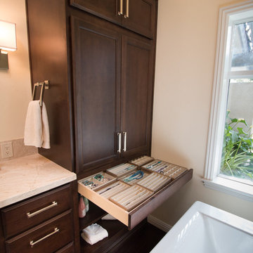 Mocha Marble Bathroom