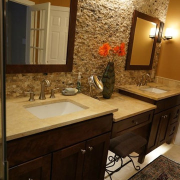 Mocha Onyx Splitface Accent Wall