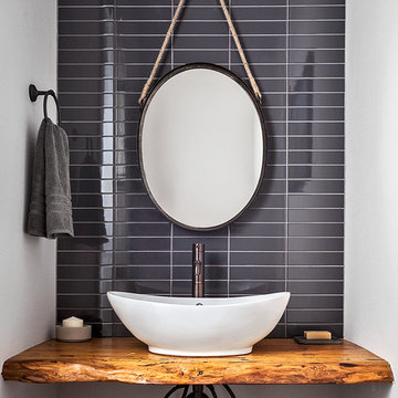 Modern & Rustic Bath