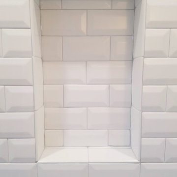 Modern & Streamlined Lake View Master Bathroom