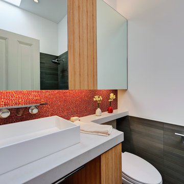 Modern Bath in old house