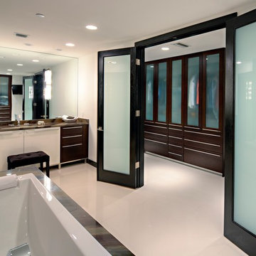 Modern Bath Remodel by Brista Homes