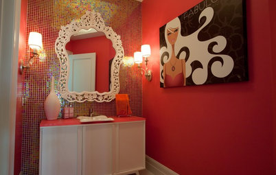 Will a Red Bathroom Make You Blush?