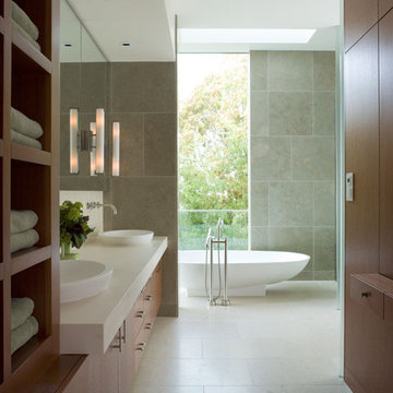 Modern Bathroom - Hillside Residence