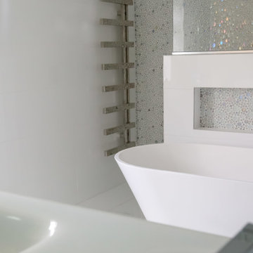Modern bathroom redesign - Radlett