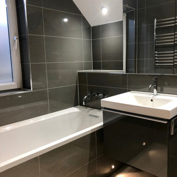 Modern Bathroom refurbishment at Canary Wharf, London