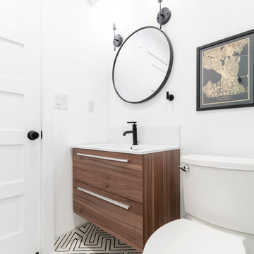 Modern Bathroom Remodel - Fairwood Vanity -  Renton WA