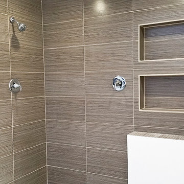 Modern Bathroom Remodel - Skokie, Illinois