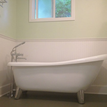 Modern Clawfoot tub remodel