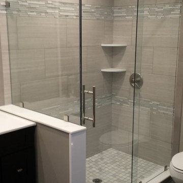 Modern Corner Shower