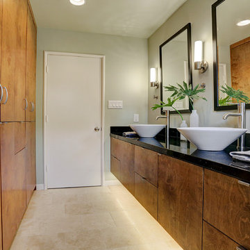 Modern Custom Design-Build Bathroom