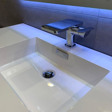 Modern custom luxury bathroom