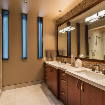 Modern Desert Contemporary: Bathroom