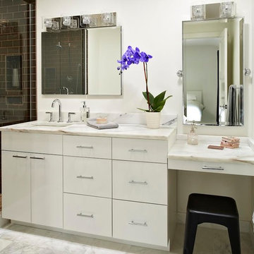 Modern, Elegant Master Bathroom Boulder, CO