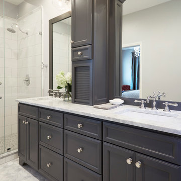 Modern Farmhouse Master Bathroom Chicago, IL